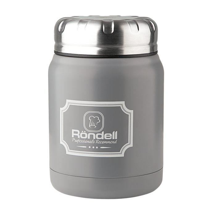 Термос для еды Rondell Grey Picnic 0.5 л. RDS-943