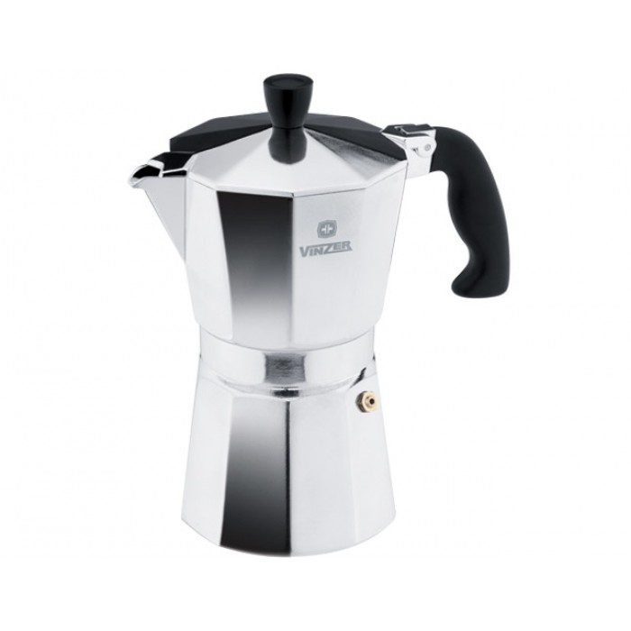 Кофеварка гейзерная Vinzer Moka Espresso на 9 чашек (89387)
