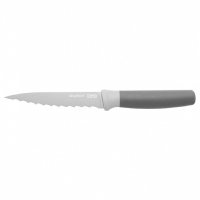 Нож универсальный Berghoff LEO с волнообразным лезвием и покрытием, 11,5 см. (3950045)