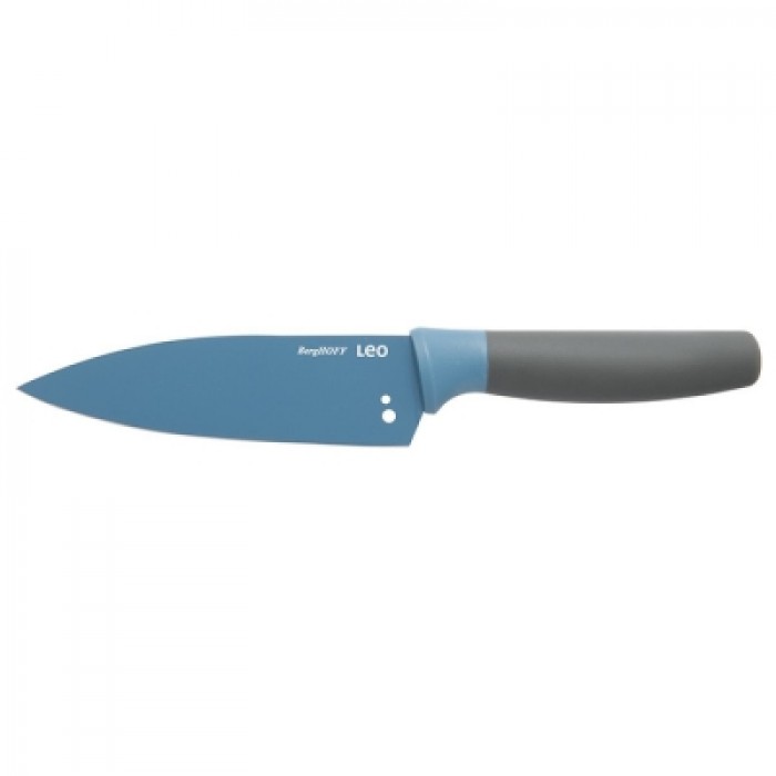 Нож поварской Berghoff LEO с покрытием, с отверстиями для чистки пряных трав, 14 см. (3950106)