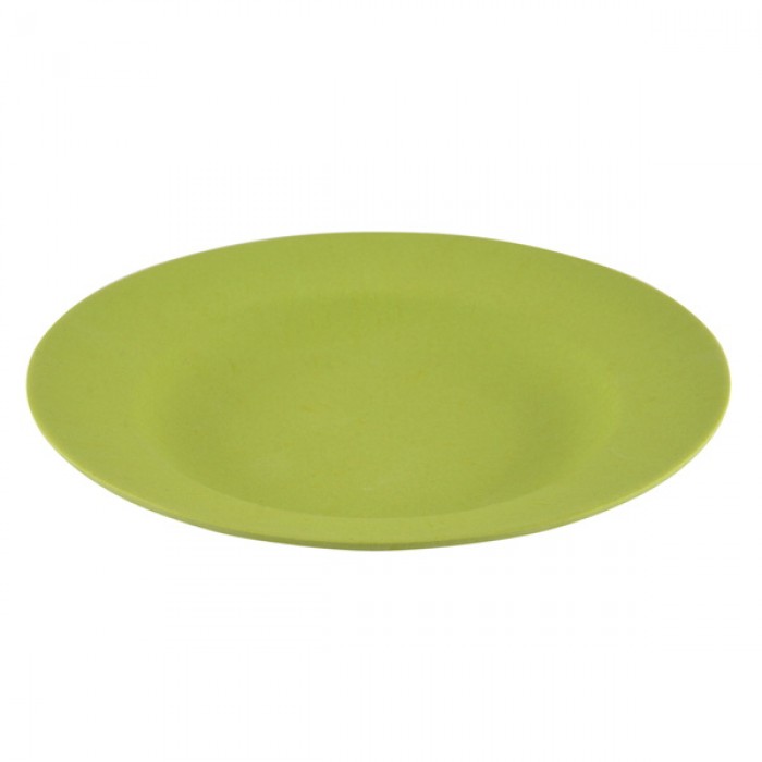 Тарелка глубокая FISSMAN зеленая 23x3,6 см. (TW-8983.23)