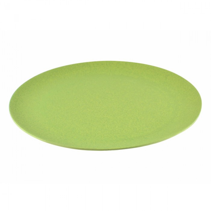 Тарелка плоская FISSMAN зеленая 25x1,4 см. (TW-8979.25)