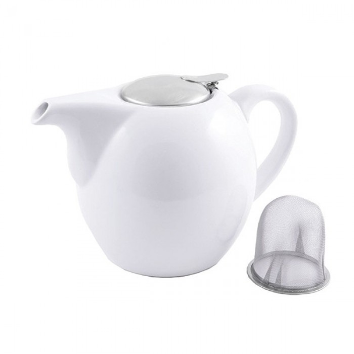 Заварочный чайник FISSMAN 1250 мл белый (TP-9201.1300)